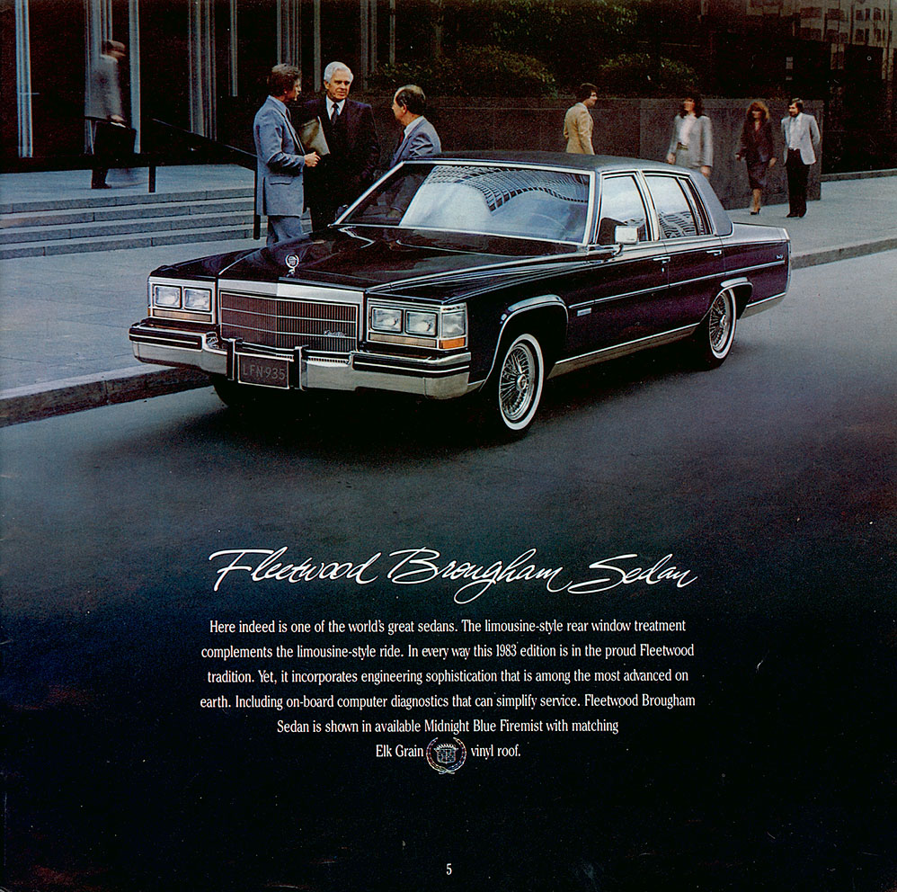 1983 Cadillac Brochure Page 8